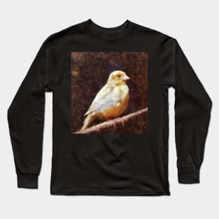 Yellow Canary Painting Long Sleeve T-Shirt